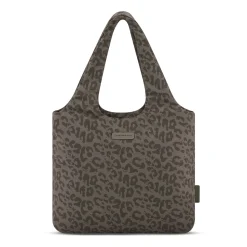 Skara Cloud Shopper Leo Dark Brown