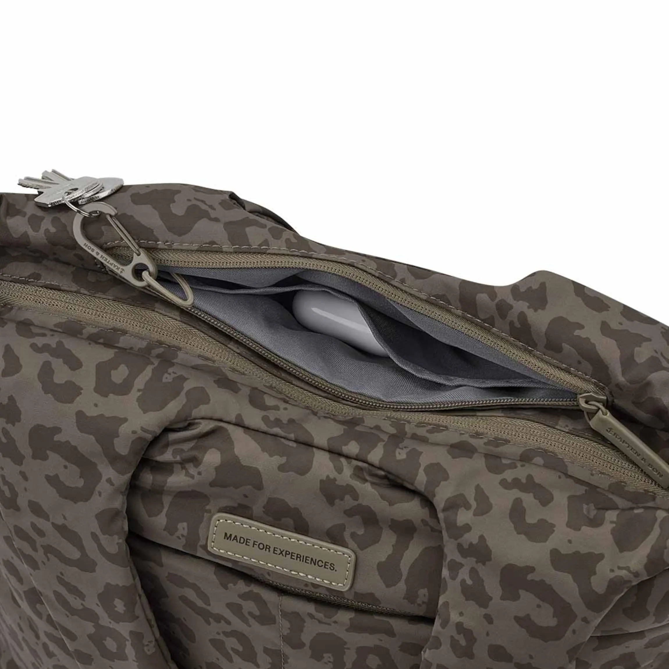 Skara Cloud Shopper Leo Dark Brown