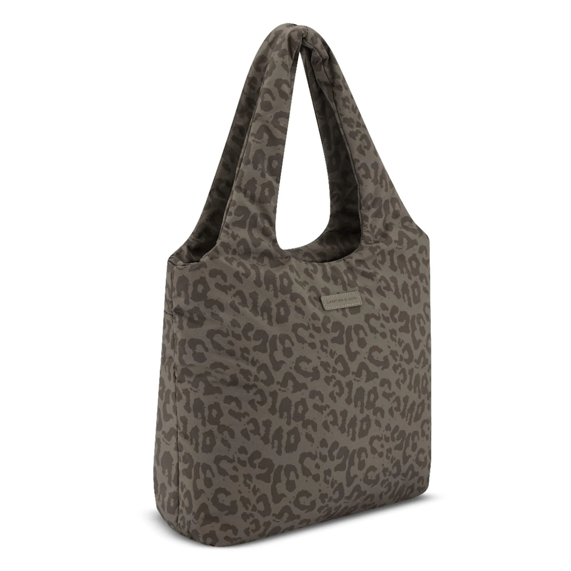 Skara Cloud Shopper Leo Dark Brown