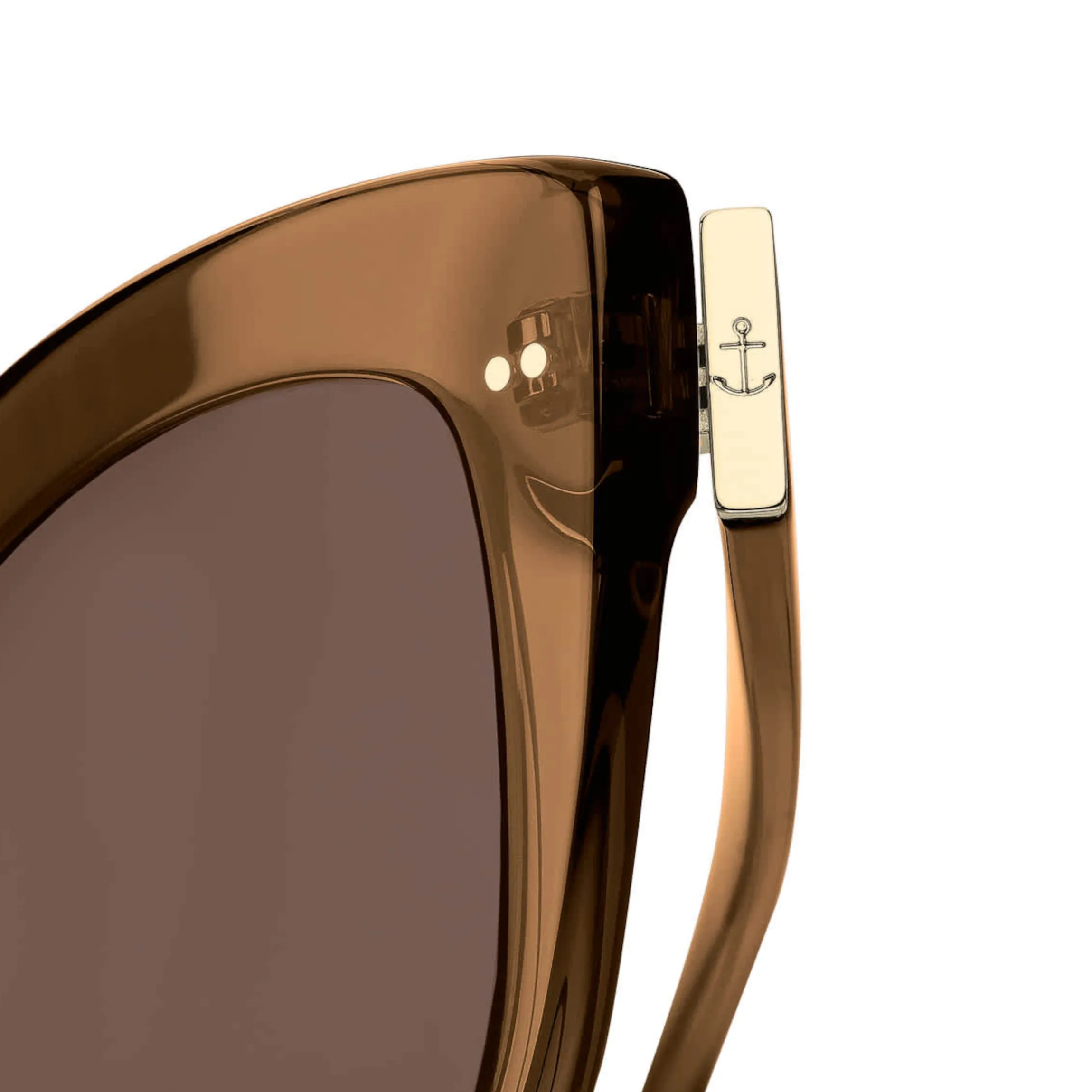 Sofia Transparent Caramel Brown