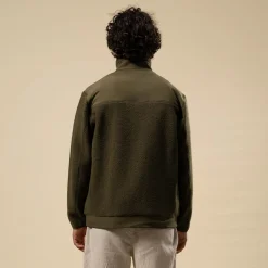 Teddy Fleece Jacket Forest Green