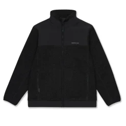 Teddy Fleece Jacket Midnight Black