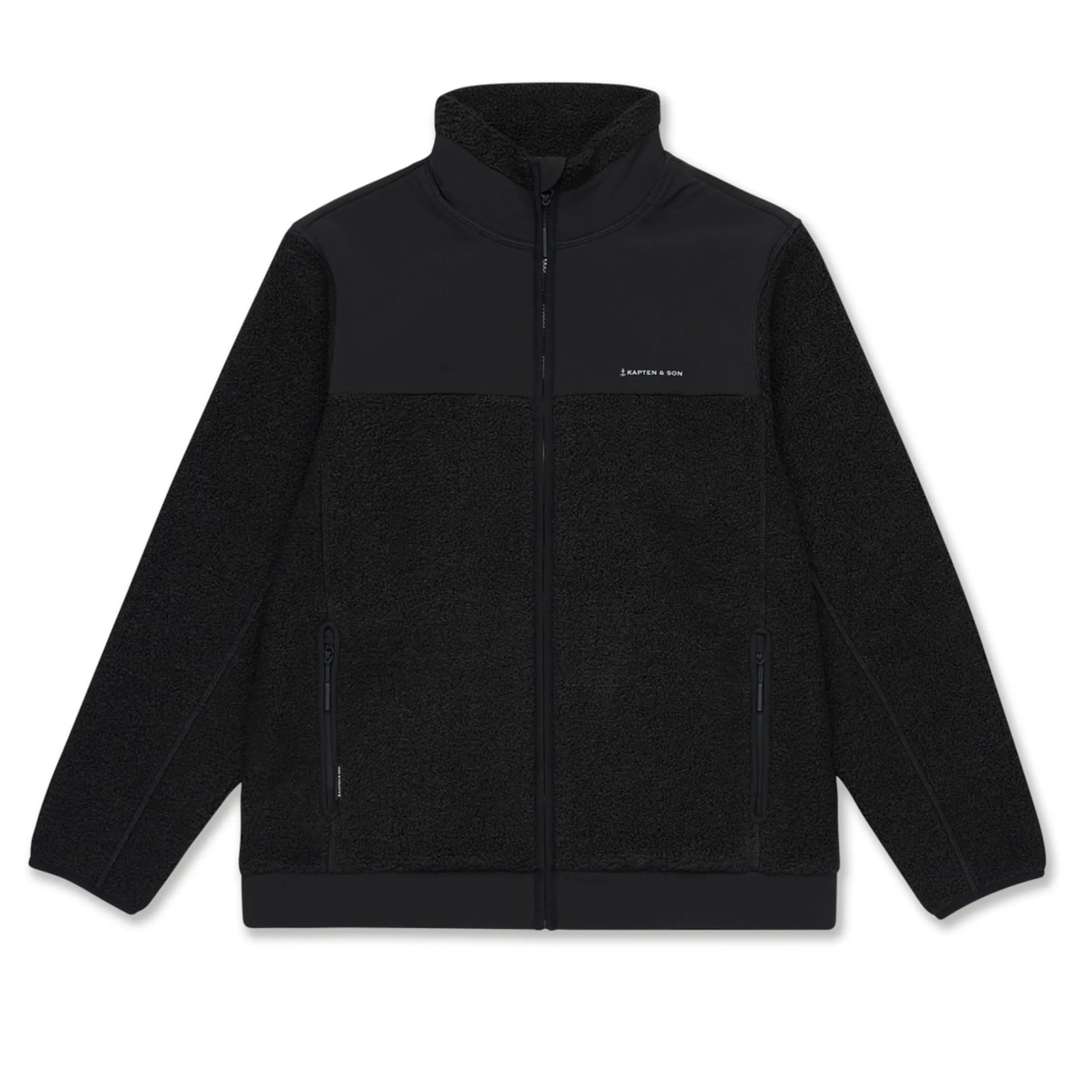 Teddy Fleece Jacket Midnight Black