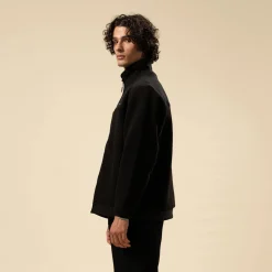 Teddy Fleece Jacket Midnight Black