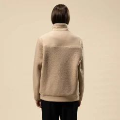 Teddy Fleece Jacket Sandstone