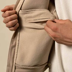 Teddy Fleece Jacket Sandstone
