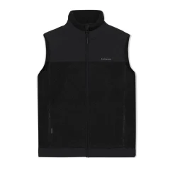 Teddy Fleece Vest All Black