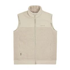 Teddy Fleece Vest Sandstone