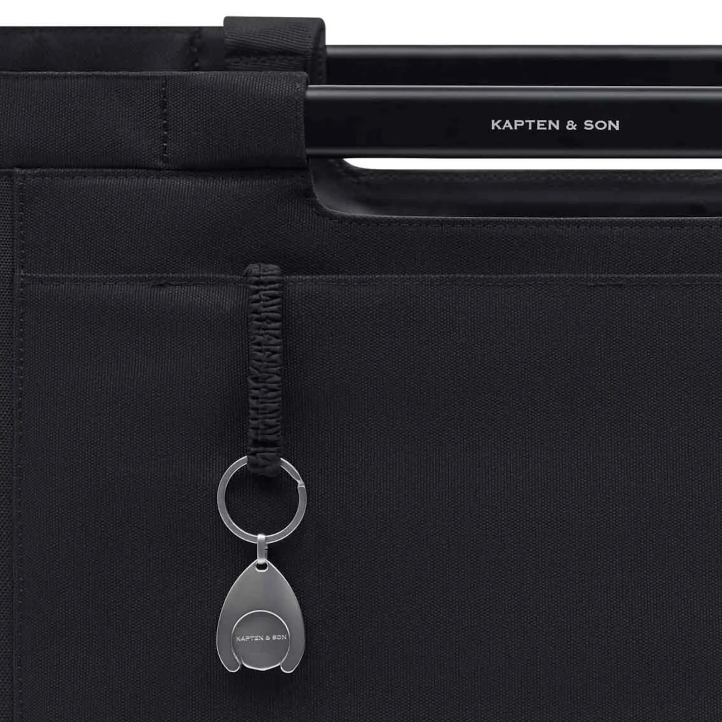 Vaasa Shopping Basket All Black