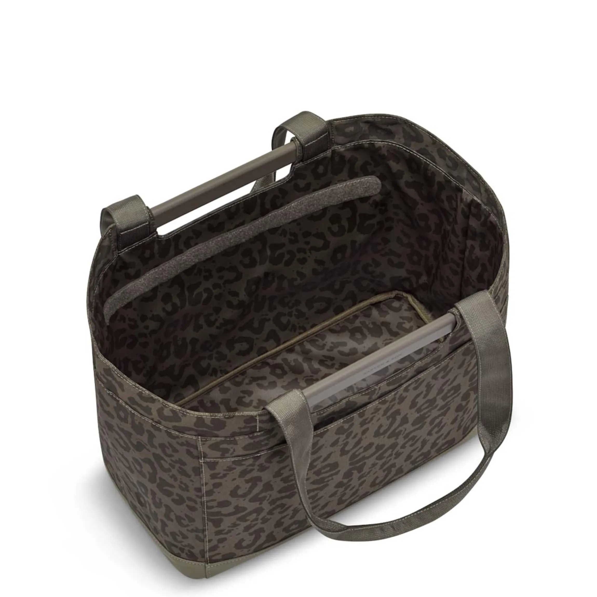 Vaasa Shopping Basket Leo Dark Brown