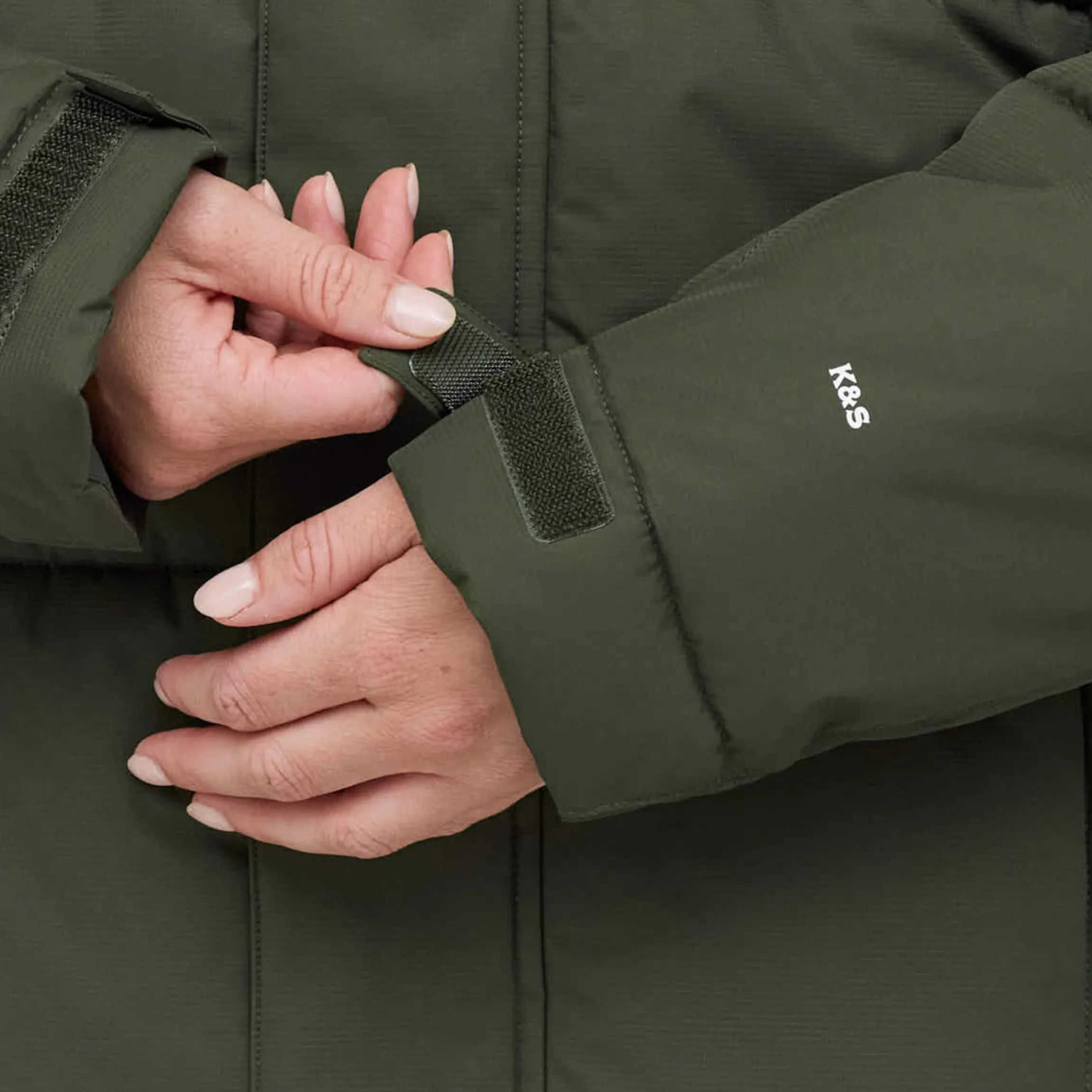 Winter Puffer Jacket Olive