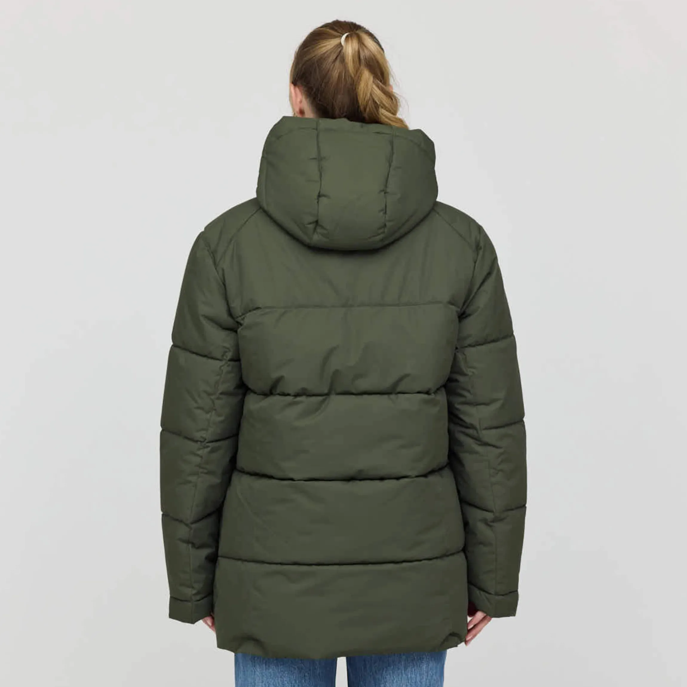 Winter Puffer Jacket Olive