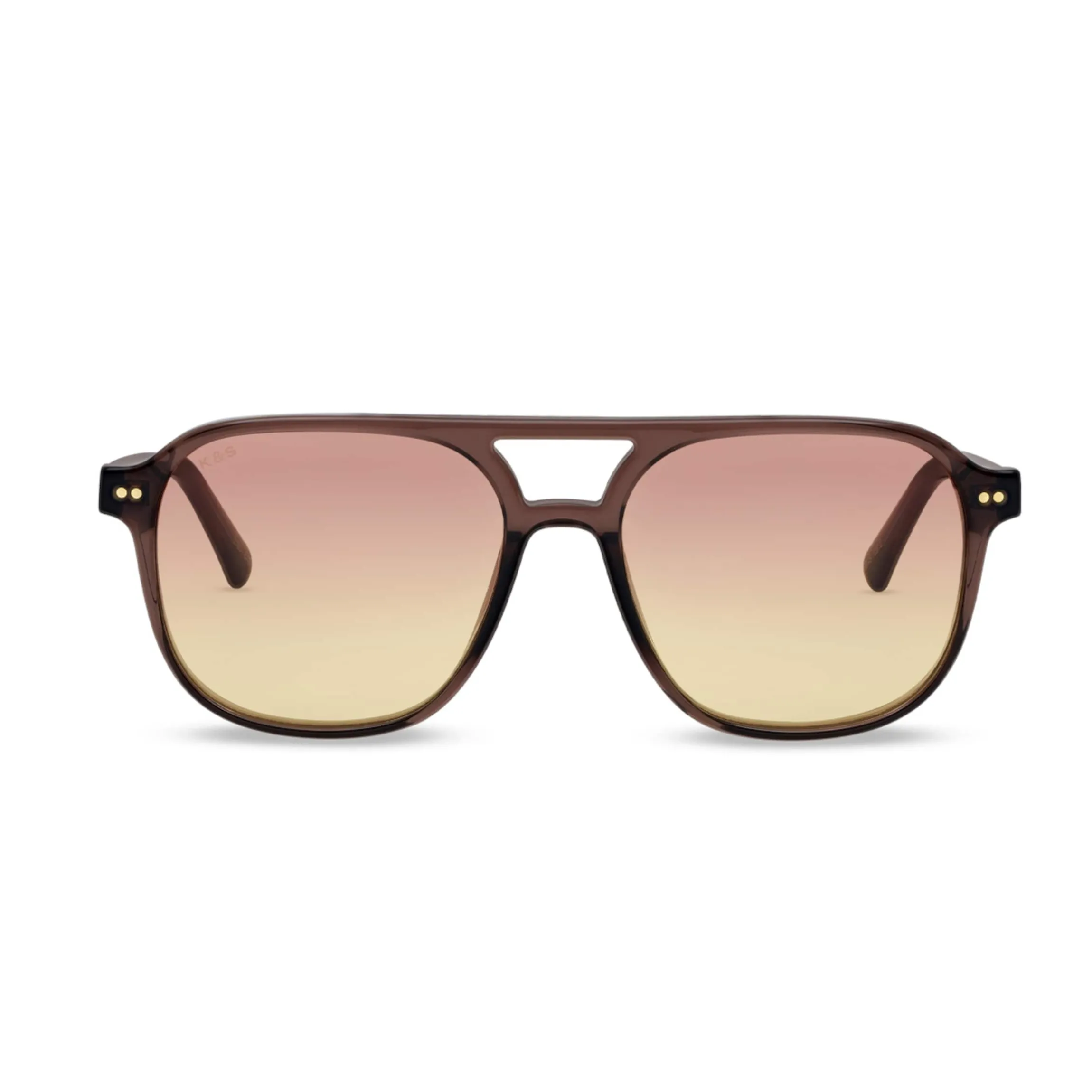 Zurich Oversize Mocha Gradient Brown